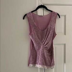 Nina Ricci Elegant Pink Sleeveless Top